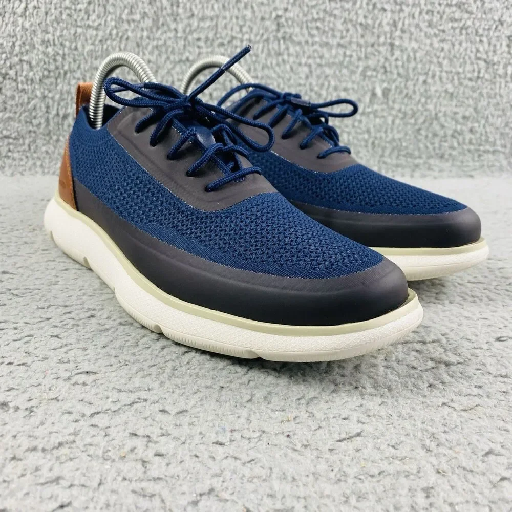 Cole Haan Zerogrand Omni Stitchlite Knit Sneakers Mens 7M Navy Blue C34656